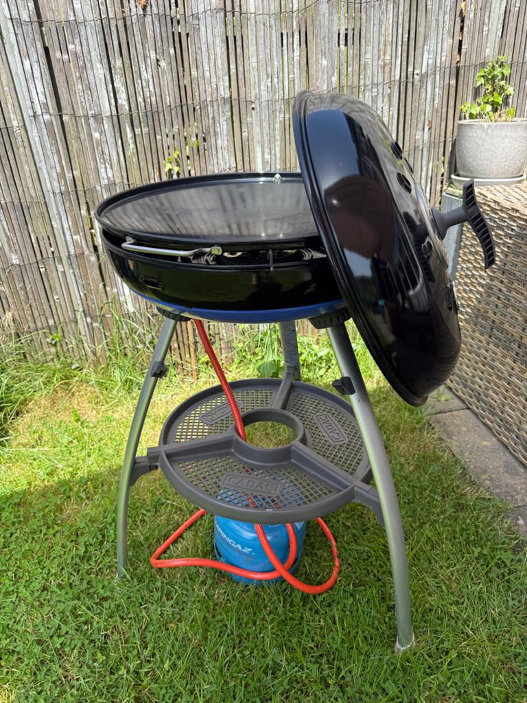 Cadac Carri Chef 2 gasbarbecue met accessoires, Ophalen, Zo goed als nieuw