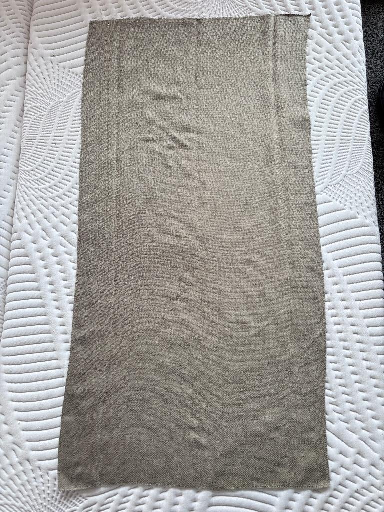 Lap stof De Ploeg Munt 55 x 110 cm gordijnstof bruin / taupe, Bruin, Ophalen of Verzenden, Zo goed als nieuw, 30 tot 120 cm