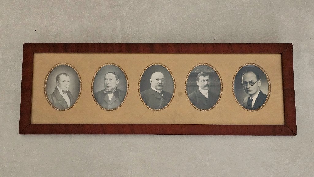 APARTE brede oude fotolijst voor 5 foto's met passepartout, Ophalen of Verzenden