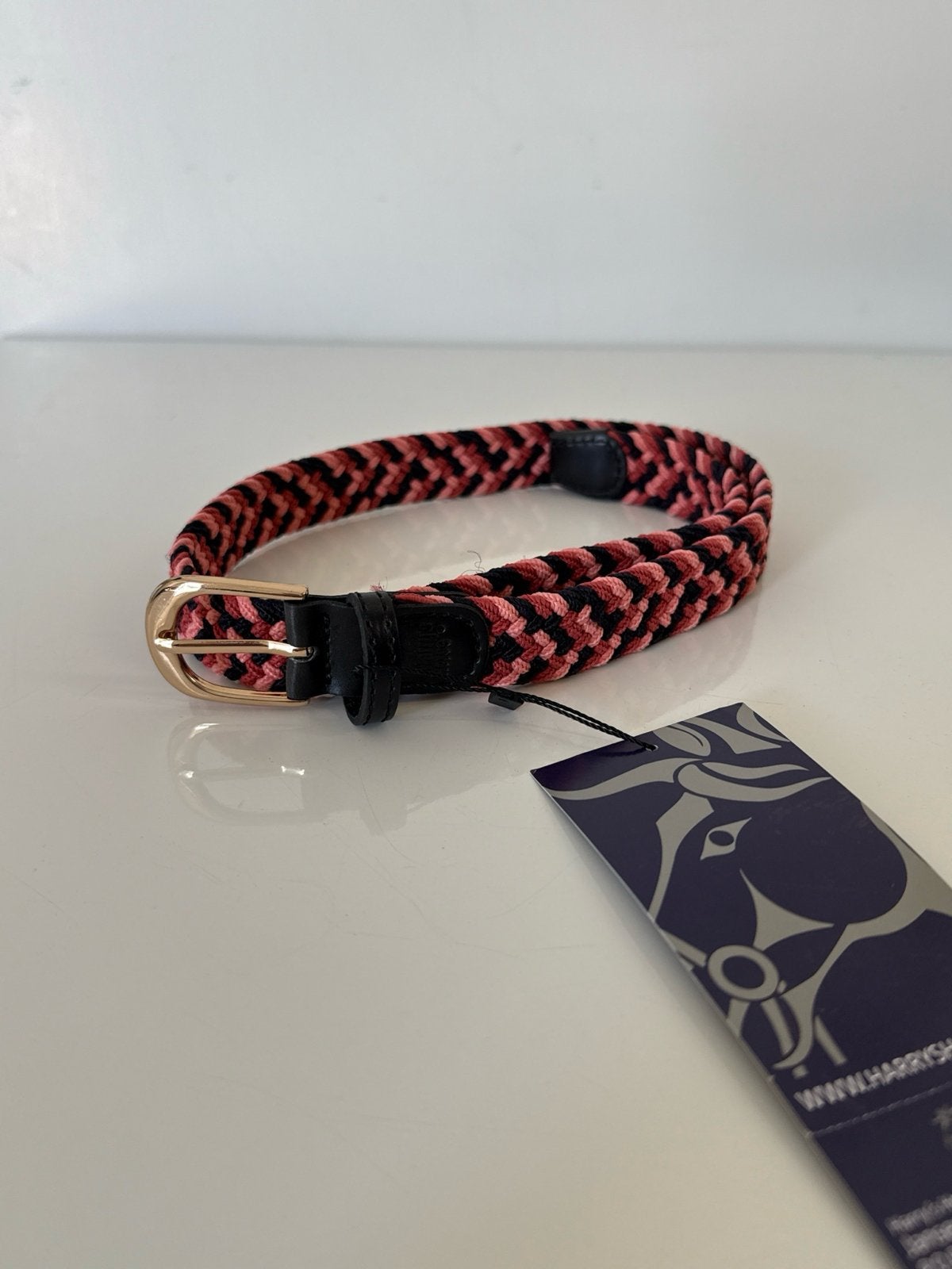 Harry’s horse elastische riem deep sea black 70 of 100, Ophalen of Verzenden, Nieuw, Zwart