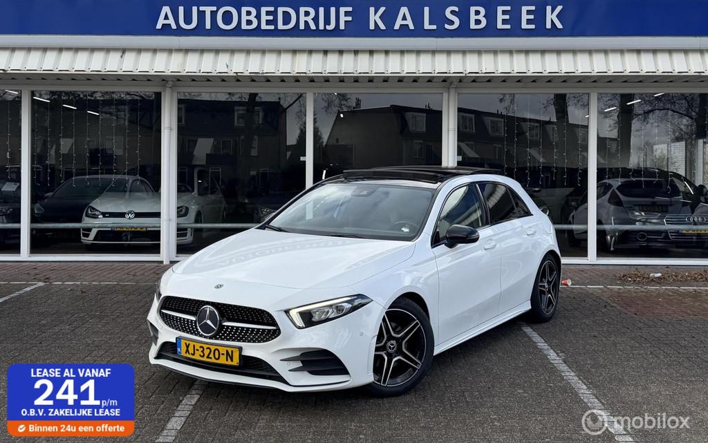 Mercedes A-klasse 200 Business Solution AMG|Pano|Camera|Alca, Auto's, Mercedes-Benz, Gebruikt, Euro 6, 4 cilinders, Origineel Nederlands