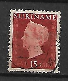 Suriname 262, Ophalen of Verzenden, Gestempeld
