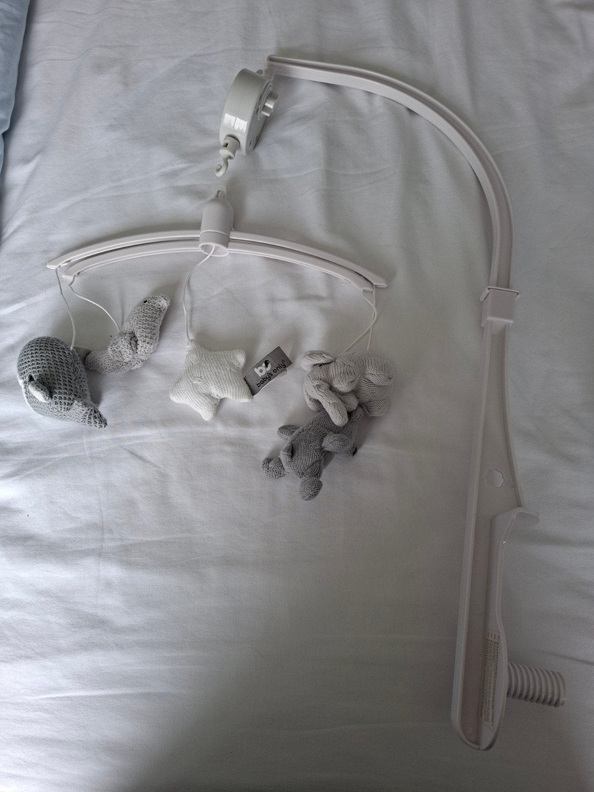 Baby mobiel met gebreide diertjes, Ophalen of Verzenden