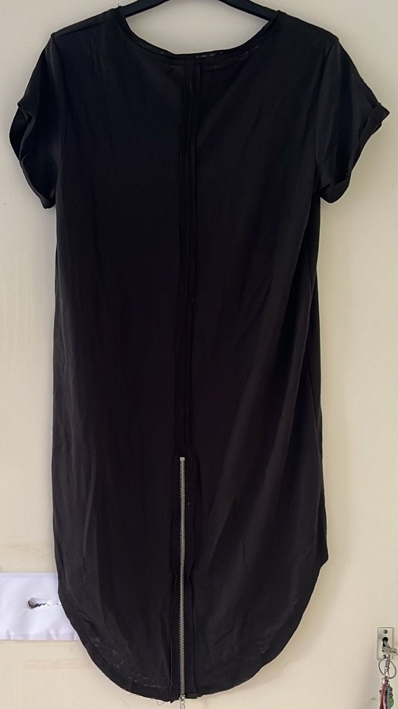 H&M divided oversized jurk maat XS grijs, H&M, Verzenden, Zo goed als nieuw, Maat 34 (XS) of kleiner