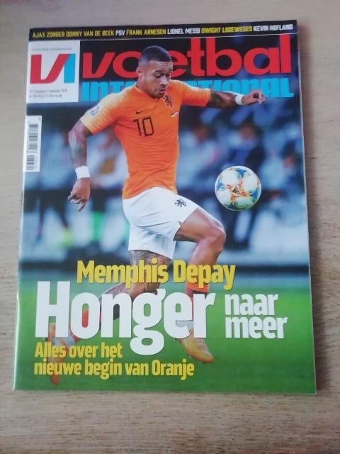 Voetbal International, 55e jaargang, nr. 36, 2020, Verzamelen, Ophalen, Gebruikt, Overige binnenlandse clubs, Boek of Tijdschrift