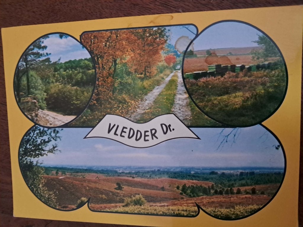 Ansicht Vledder, Verzenden, 1960 tot 1980, Gelopen, Drenthe