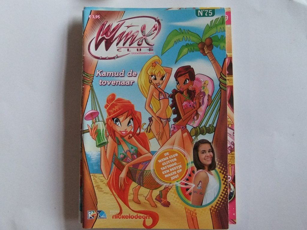 winx club magazine 75, Eén stripboek, Verzenden, Zo goed als nieuw