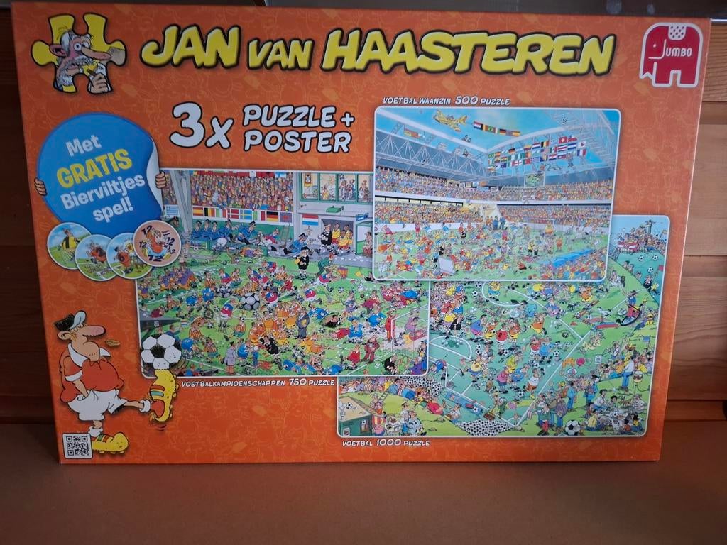 Jan van haasteren puzzels, Ophalen of Verzenden, 500 t/m 1500 stukjes, Zo goed als nieuw