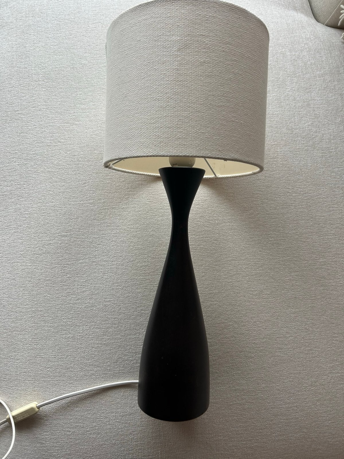 IKEA LANS Lamp Walnoot Vintage Collectors Item, Ophalen of Verzenden, Zo goed als nieuw, Hout