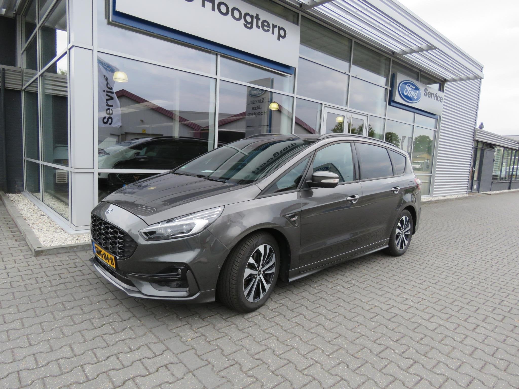 Ford S-Max 2.5i ST-Line Hybride 190 pk automaat NAVI,ADAPTIE, Auto's, Dealer onderhouden, Stof, Euro 6, Bedrijf