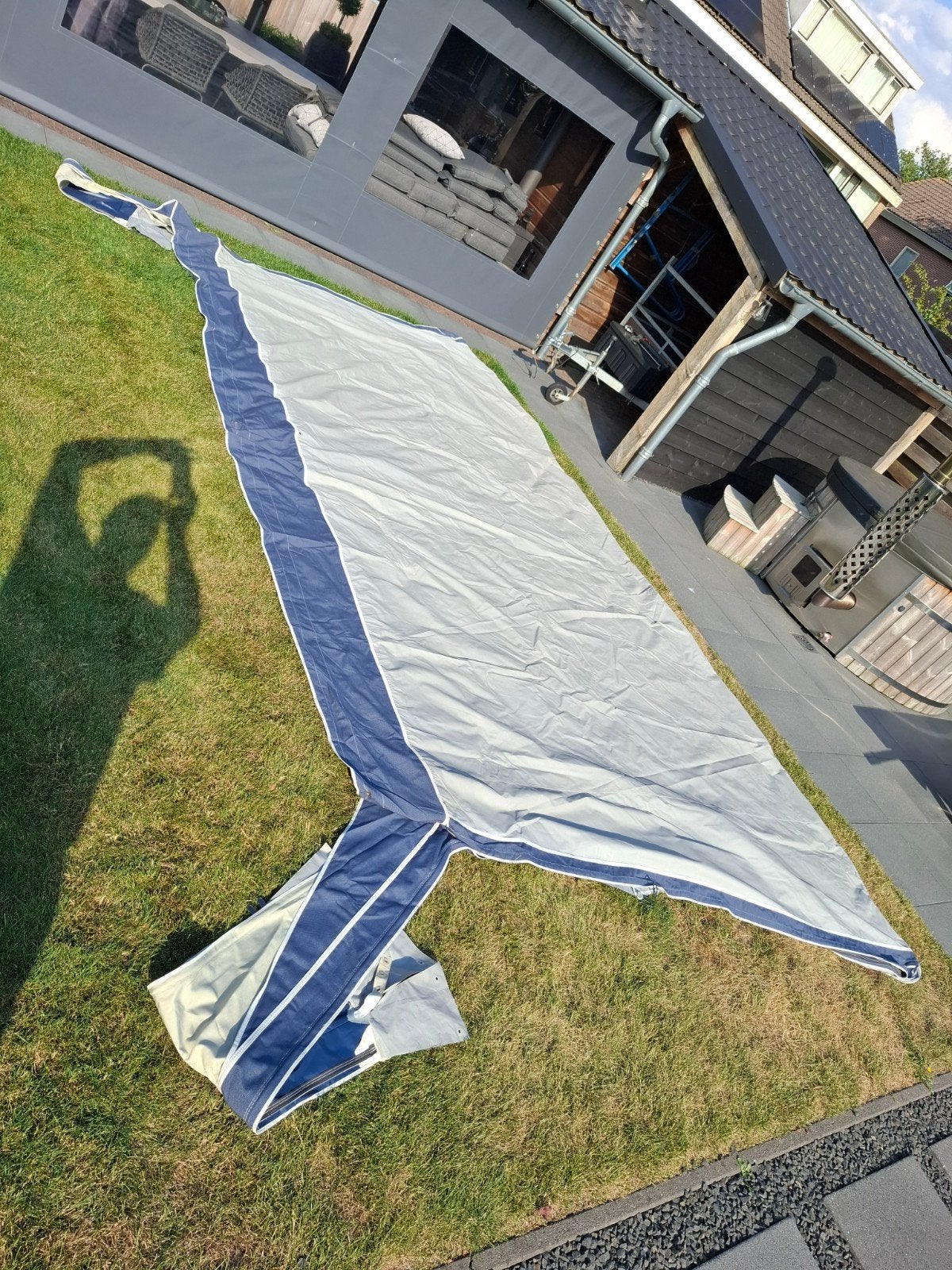 Te koop Isabella Fan Ocean Line Voortent A-maat 940 cm, Ophalen, Gebruikt, Polyester, Isabella