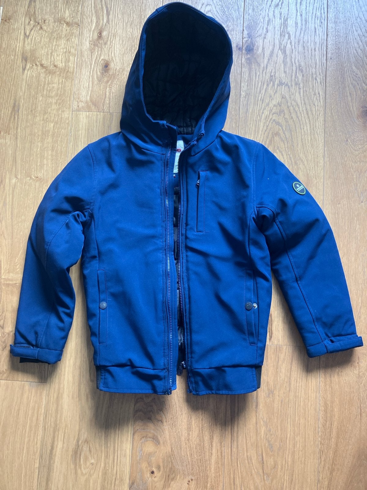 Vingino Winter Jas Maat 140 Blauw - Zo goed als nieuw, Ophalen of Verzenden, Zo goed als nieuw, Jongen, Jas