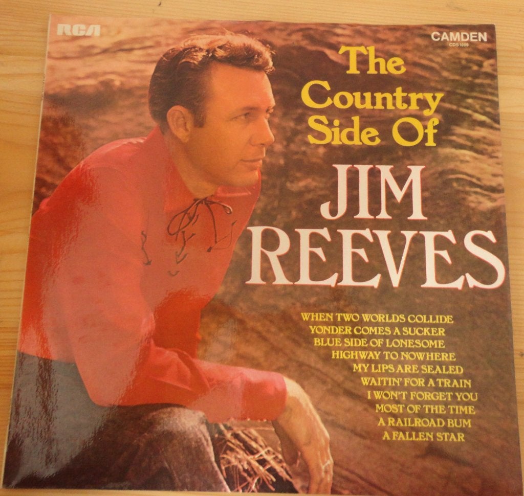 Jim Reeves - The country side of (LP, Cd's en Dvd's, Vinyl | Country en Western, Ophalen of Verzenden, Gebruikt, 12 inch, LP
