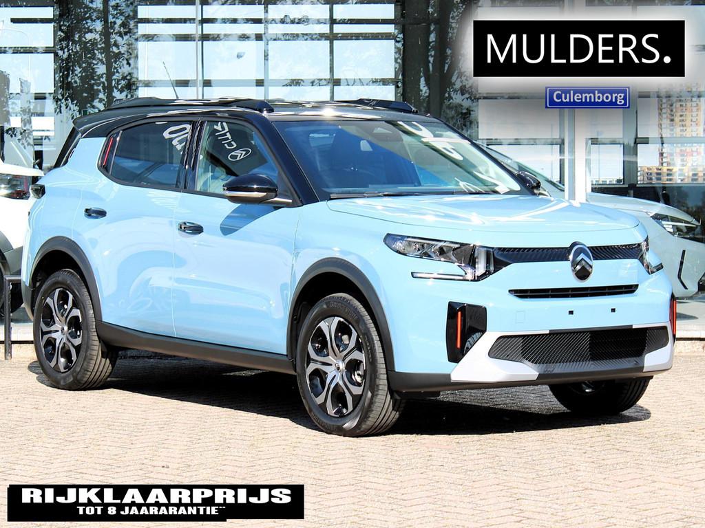Citroen C3 Aircross 1.2 Hybrid 145pk Plus VOORRAAD KORTING, Auto's, Citroën, Stof, 1250 kg, Euro 6, 1199 cc