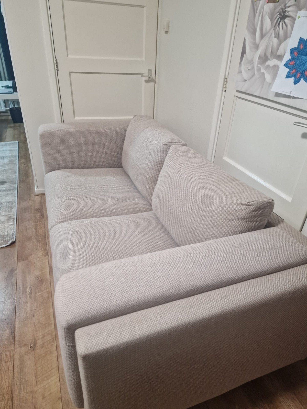Comfortabele 2-zitsbank - Zo goed als nieuw, Huis en Inrichting, Banken | Bankstellen, 150 tot 200 cm, Tweepersoons, 75 tot 100 cm