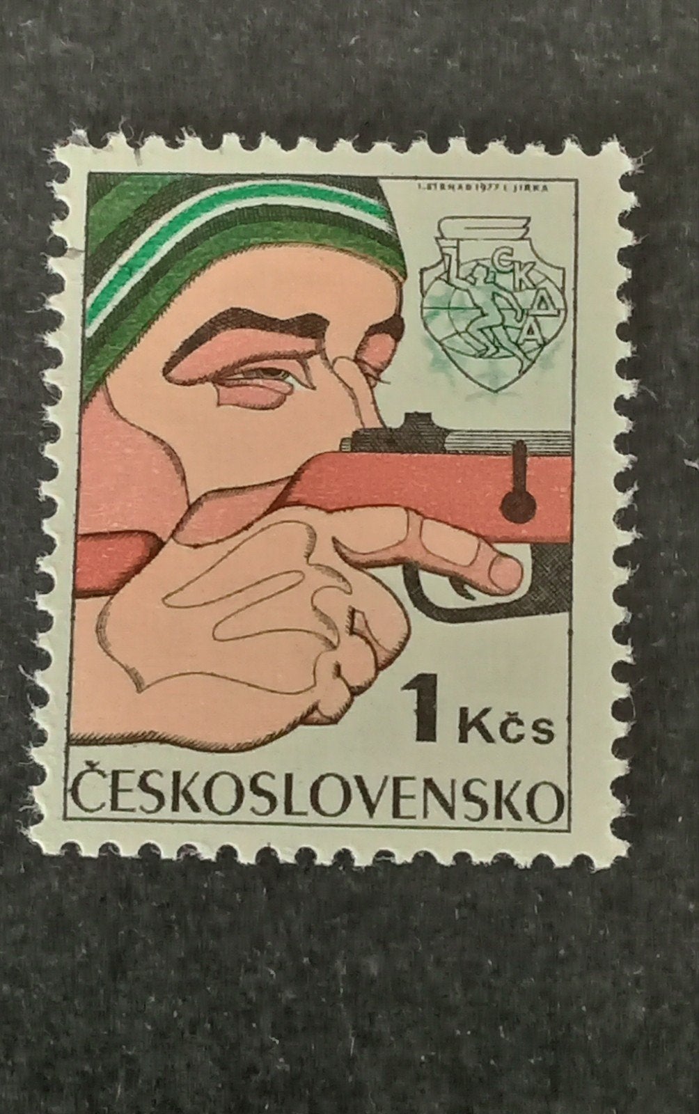 Tsjechoslowakije  - Schietsport 1977, Verzenden, Gestempeld, Sport