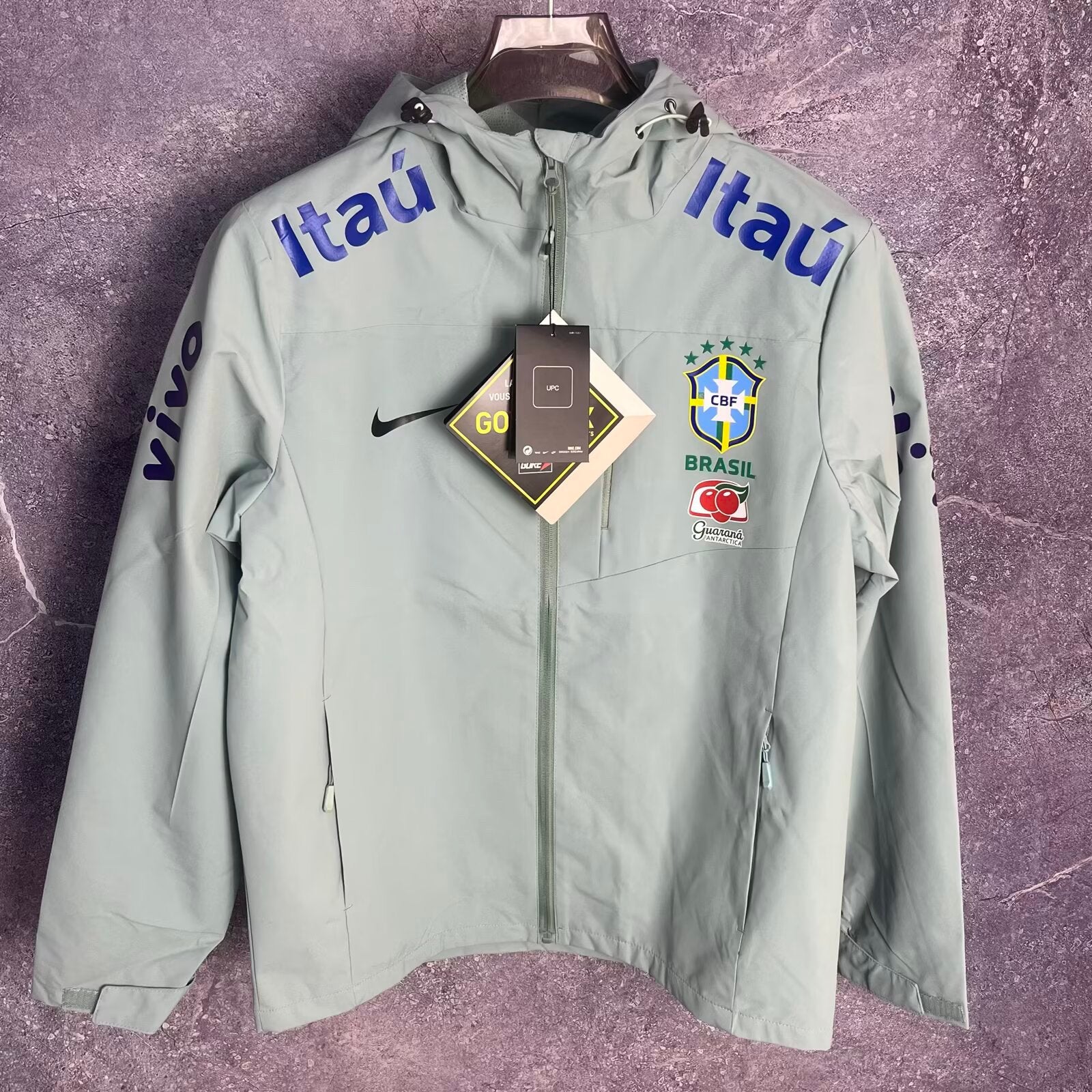 Brazilië Jas Groen CBF, Ophalen of Verzenden, Nieuw, Groen