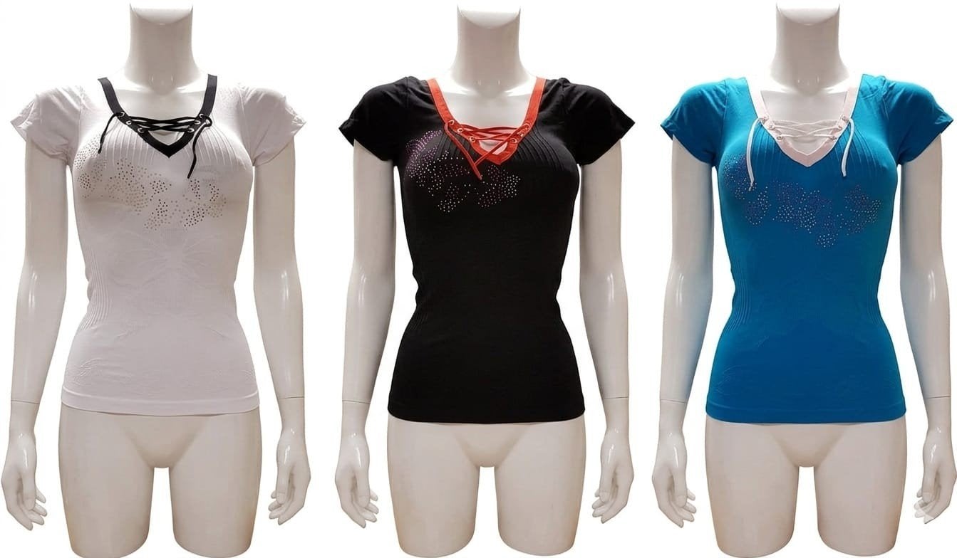 Partij dames topjes 24 stuks € 1,- p.st., Kleding | Dames, Ondergoed en Lingerie, Ophalen of Verzenden, ., ., .