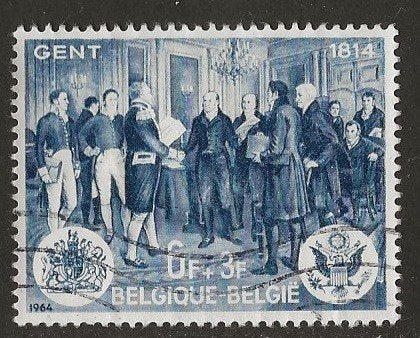 Belgie 16, verdrag, Postzegels en Munten, Postzegels | Europa | België, Verzenden, Gestempeld