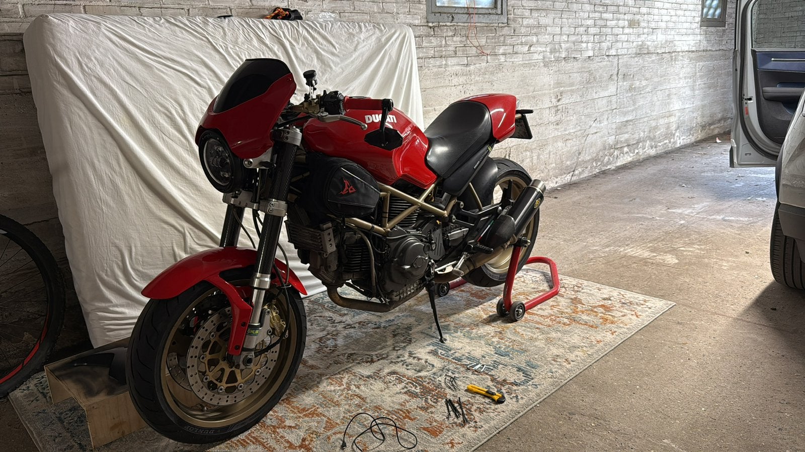 Ducat monster M900ie inruilen, Motoren, Ophalen of Verzenden