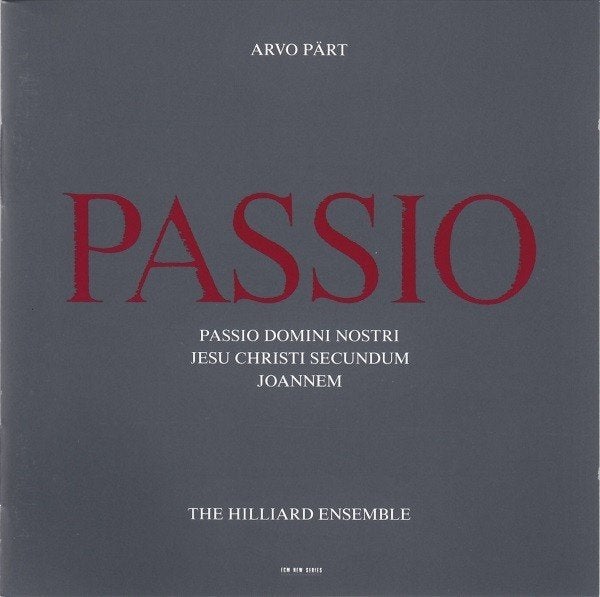 Arvo Pärt - The Hilliard Ensemble – Passio CD, Cd's en Dvd's, Gebruikt, Modernisme tot heden, Ophalen of Verzenden, Orkest of Ballet