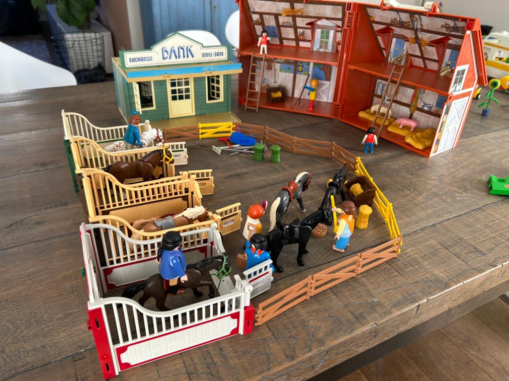 Grote doos playmobiel, Ophalen of Verzenden, Gebruikt