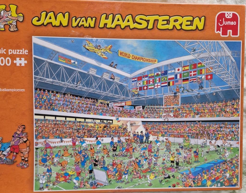 Jan van Haasteren Voetbalkampioenen 1000 stukjes, Ophalen of Verzenden