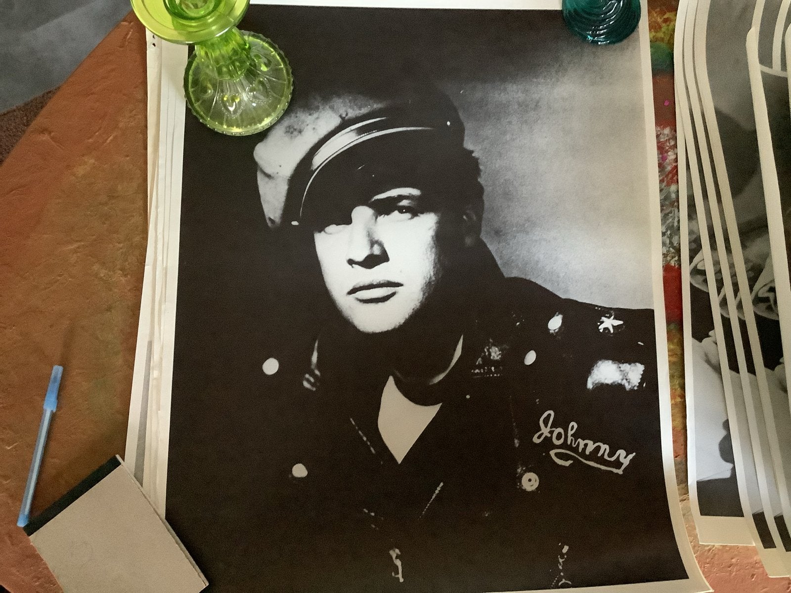 Vintage filmsterren foto's: Marlon Brando, James Dean, etc., Gebruikt, Foto, Ophalen of Verzenden, 1940 tot 1960
