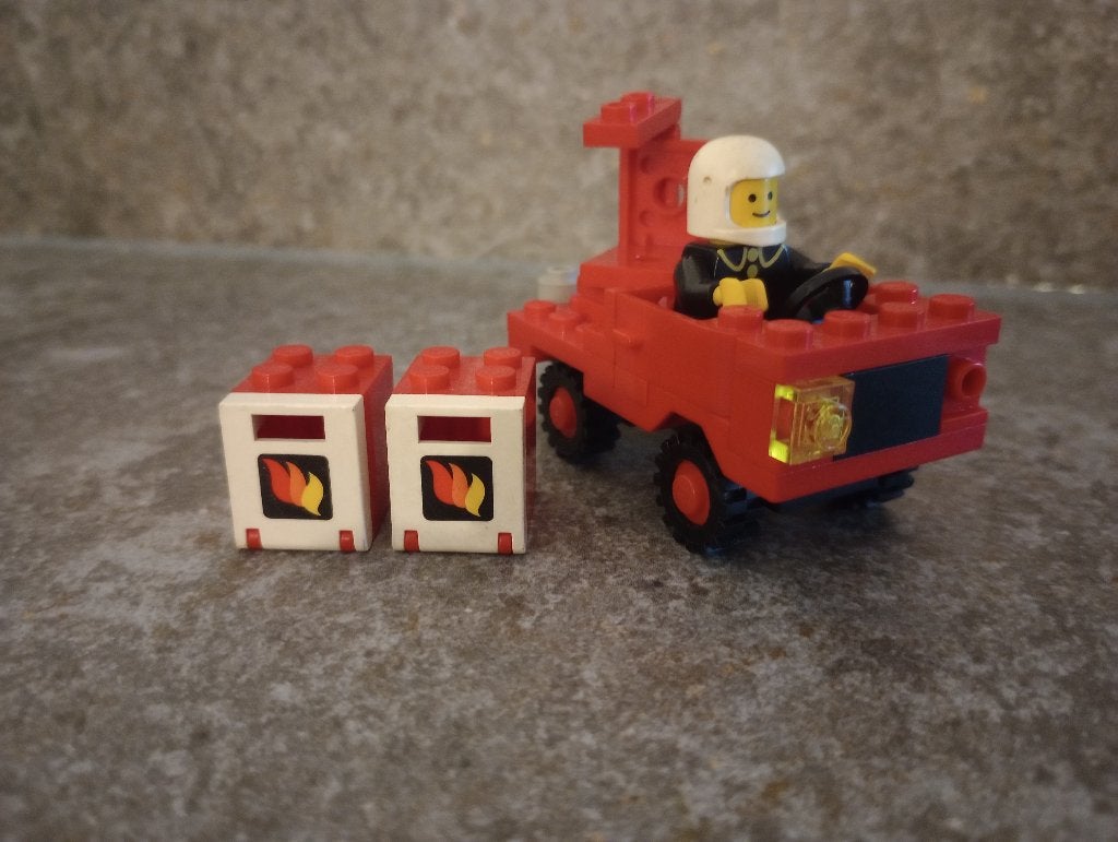 Lego 6621 Fire Truck (incompleet), Gebruikt, Lego, Overige typen, Ophalen of Verzenden