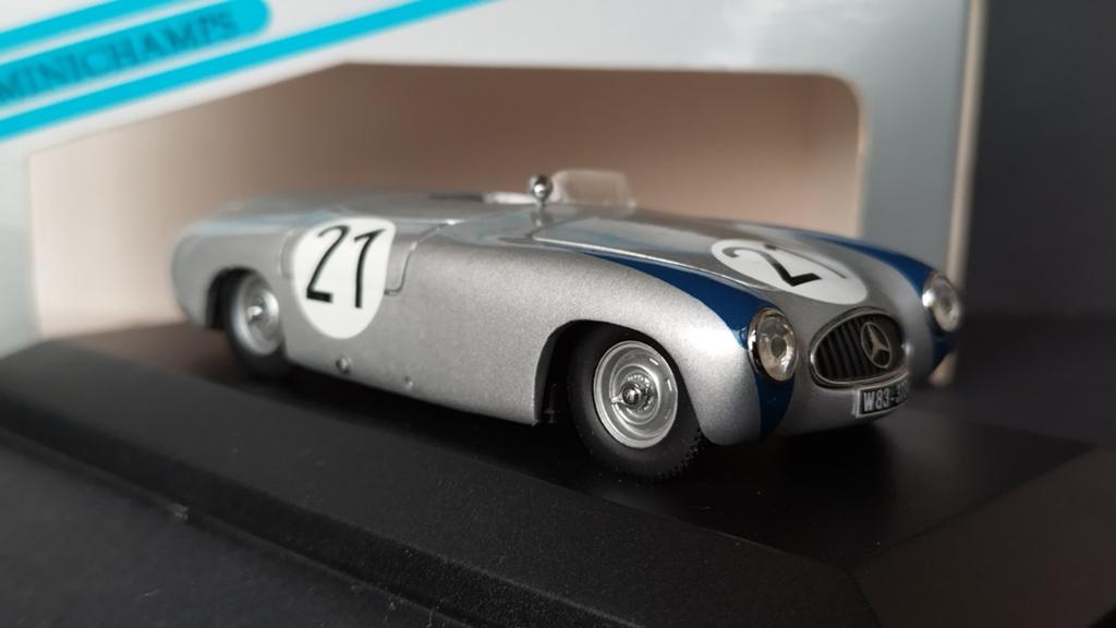 Mercedes Benz 300 SL Spyder Nürburgring 21 Minichamps Pol, Aachen, Auto, Ophalen of Verzenden, MiniChamps