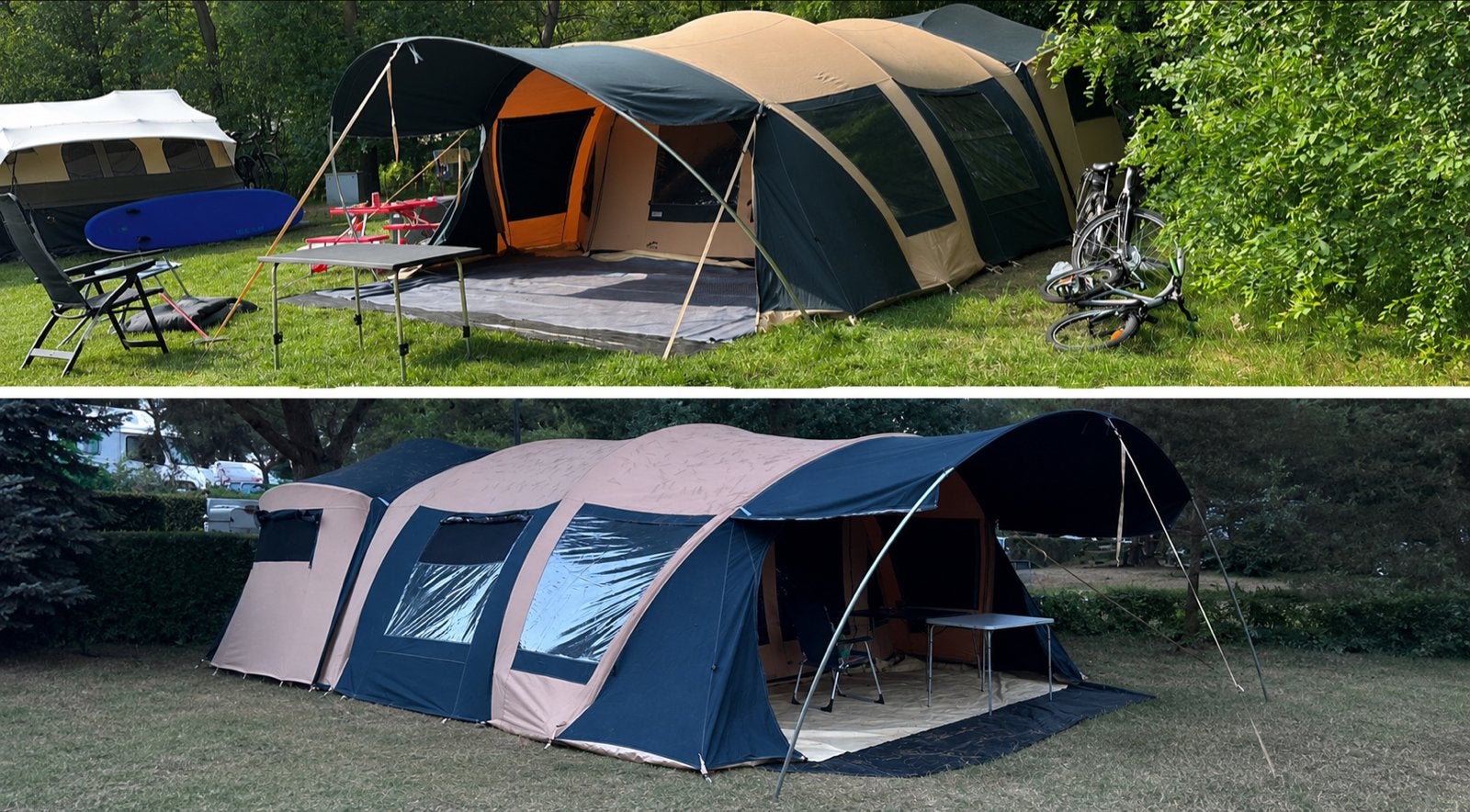 Cabanon Chamonix Deluxe Vouwwagen 2023 met Keuken, Ophalen, Aanwezig, Cabanon