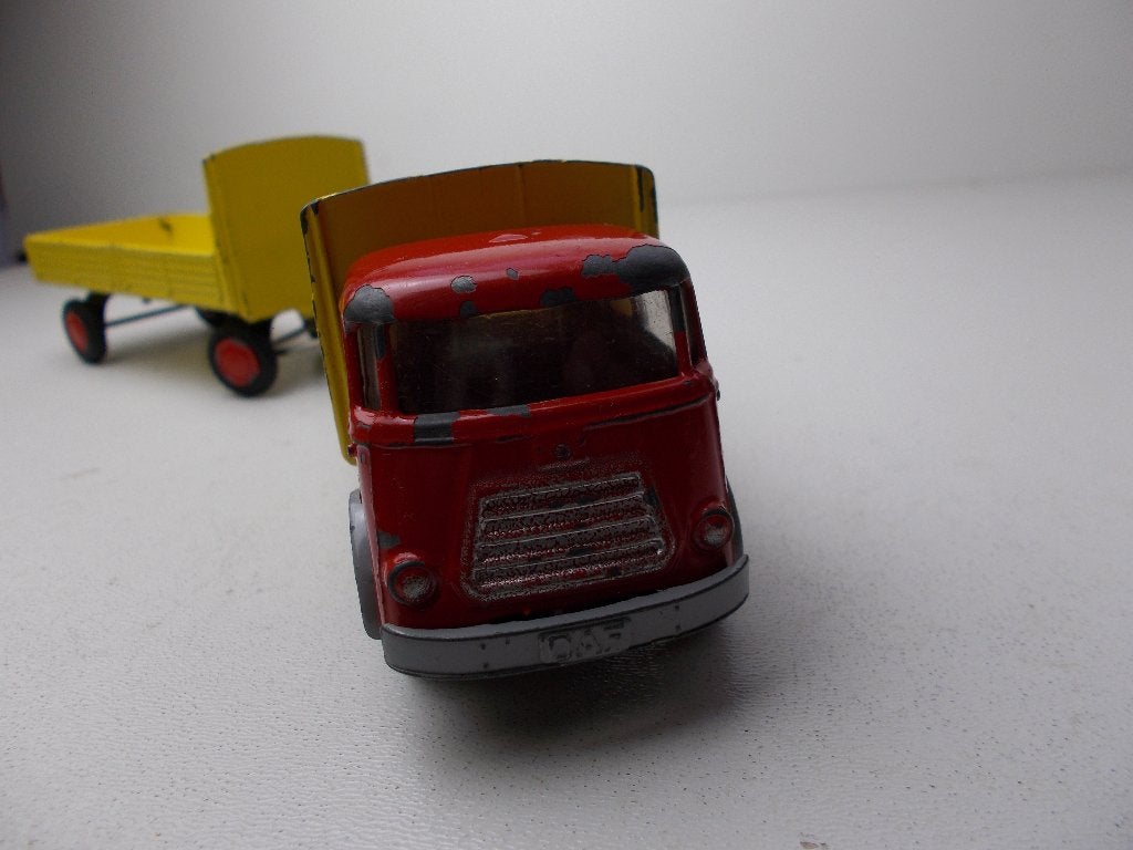 Jr. 50/60 Lion Car Holland DAF A50 "KIKKER"+AANHANGWAGEN (B), Hobby en Vrije tijd, Modelauto's | 1:43, Ophalen of Verzenden, Gebruikt