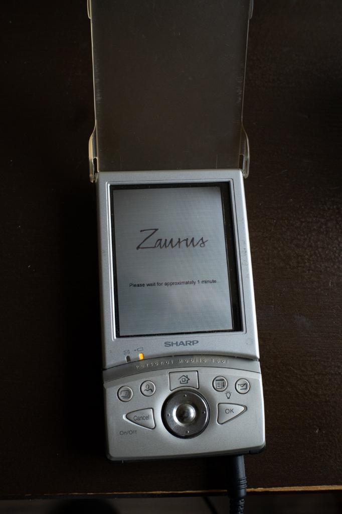 Sharp Zaurus SL-5500G, Ophalen
