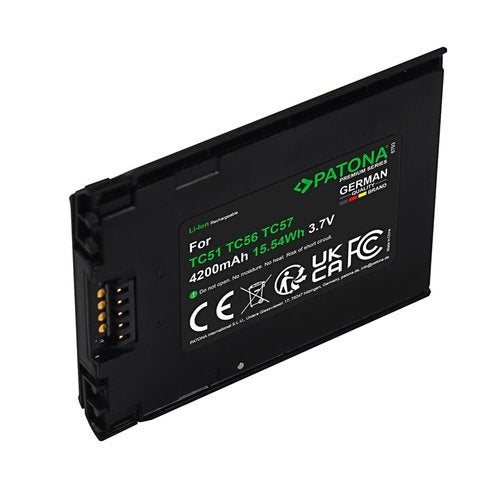 Premium battery Zebra TC51 BTRY-TC51-43HC1-01, Nieuw