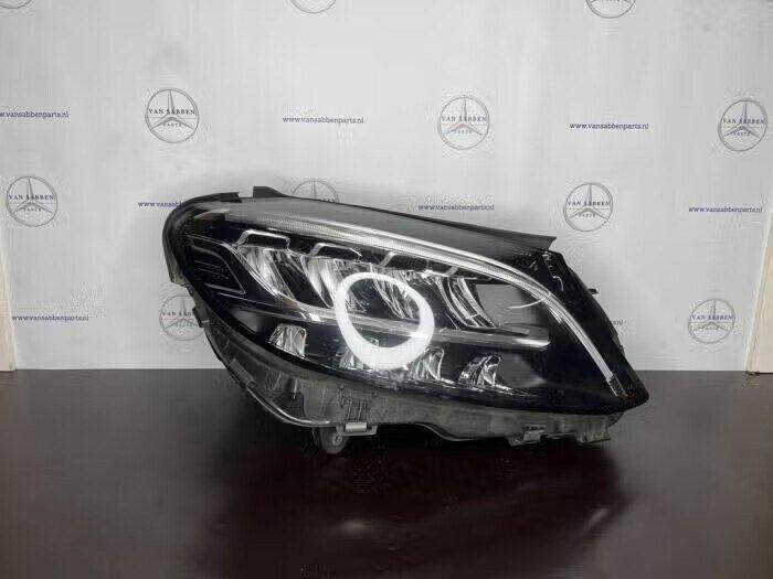 Koplamp rechts van een Mercedes C-Klasse, Auto-onderdelen, Verlichting, Ophalen of Verzenden, Gebruikt