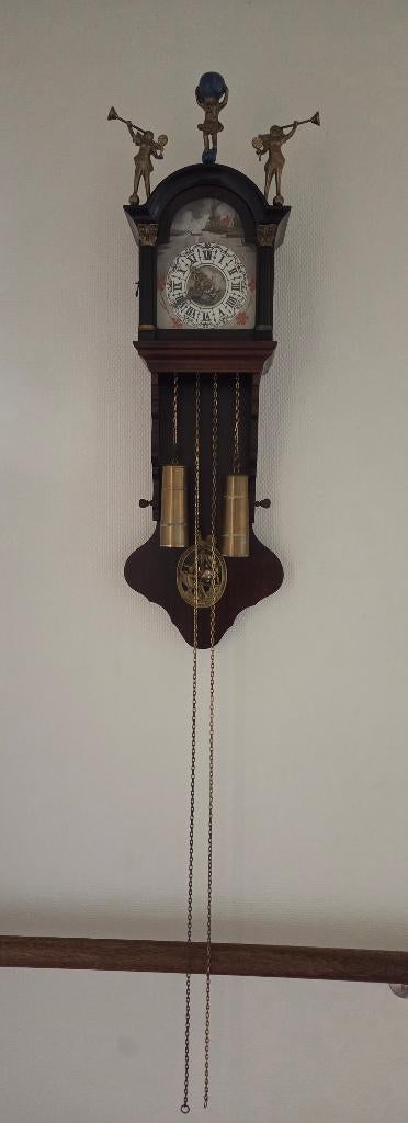 Friese Staartklok, slingerklok, klok, Antiek en Kunst, Antiek | Klokken, Ophalen of Verzenden