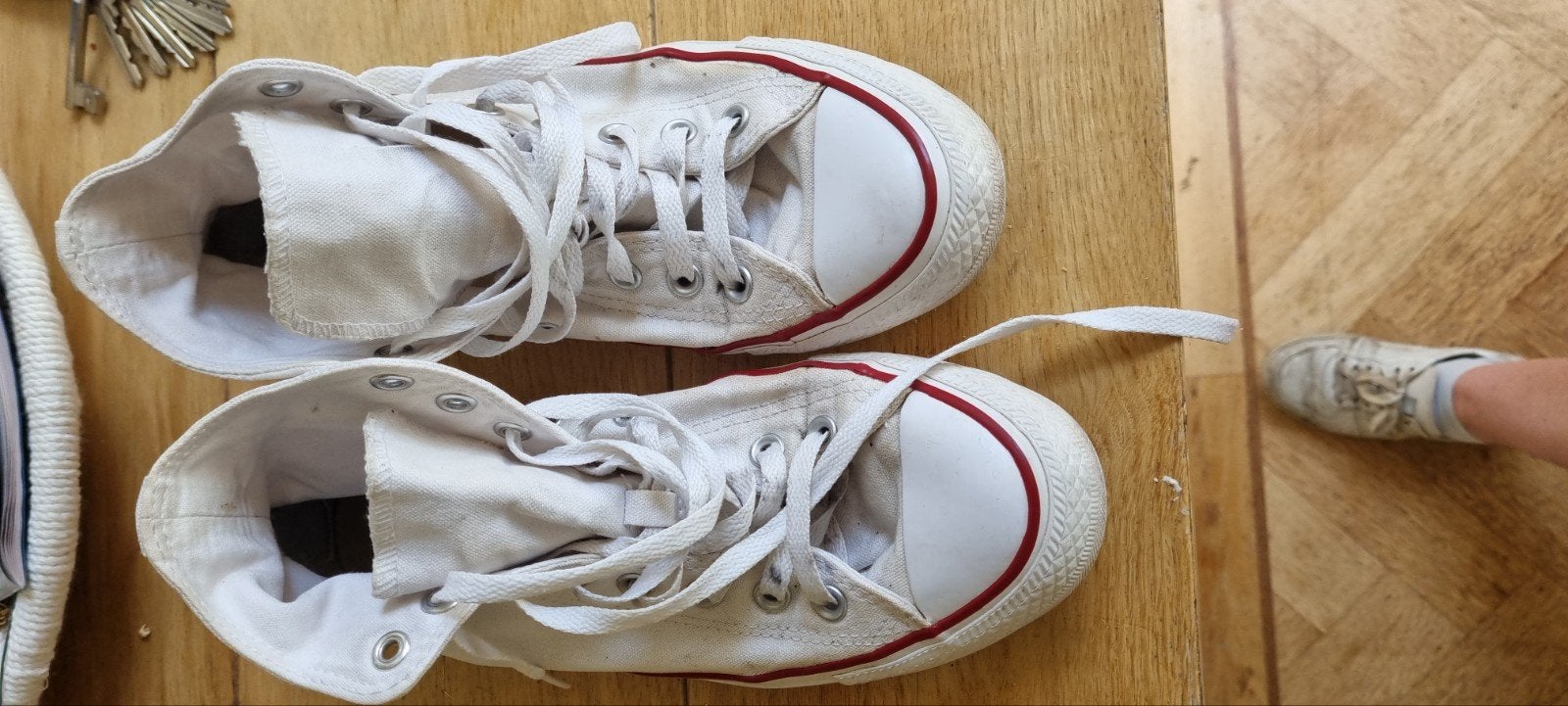 Converse All Star High Top Sneakers Maat 40, Kleding | Dames, Schoenen, Wit, Converse, Ophalen of Verzenden, Sneakers of Gympen