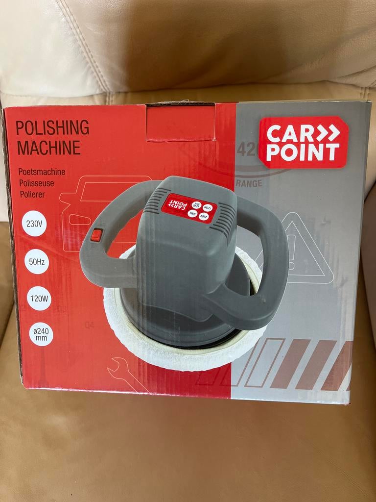 Carpoint Poetsmachine 120W - Nieuw in doos, Ophalen of Verzenden, Nieuw