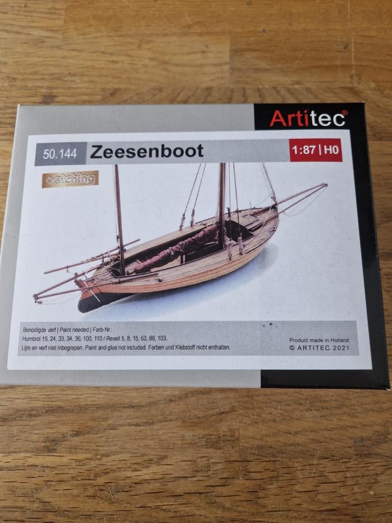 Artitec 1/87 Zeesenboot resin kit., Ophalen of Verzenden, Nieuw, 1:50 tot 1:200, Overige merken