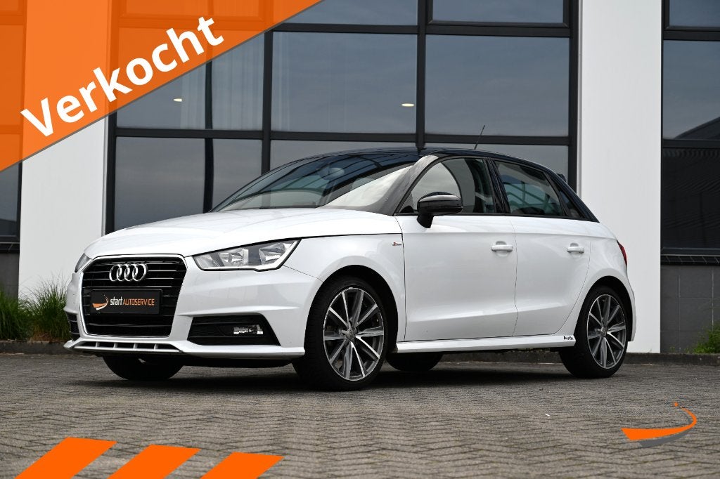 Audi A1 Sportback TSFI Sport S line Cruise Clima Navi, Auto's, Audi, Voorwielaandrijving, A1, 95 pk, Wit