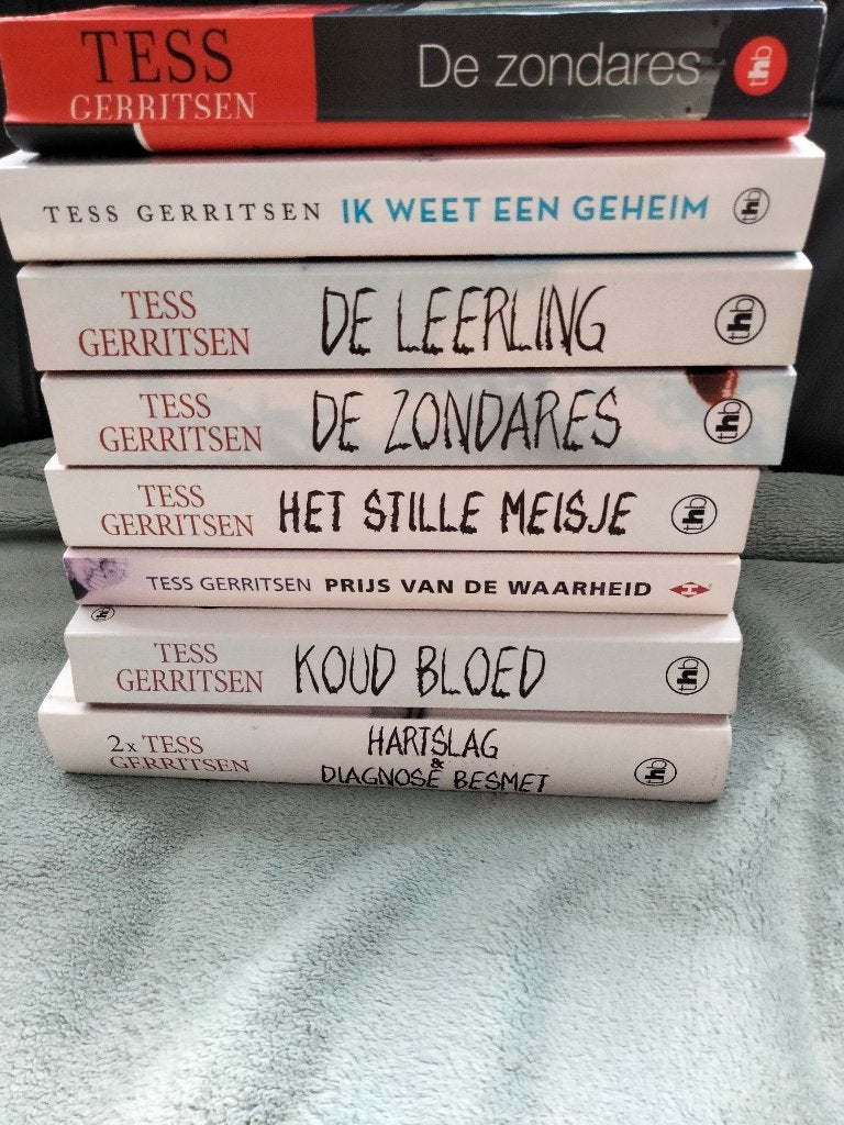 Tess Gerritsen Boekenpakket - 8 Thrillers, Ophalen, Gelezen, Tess Gerritsen