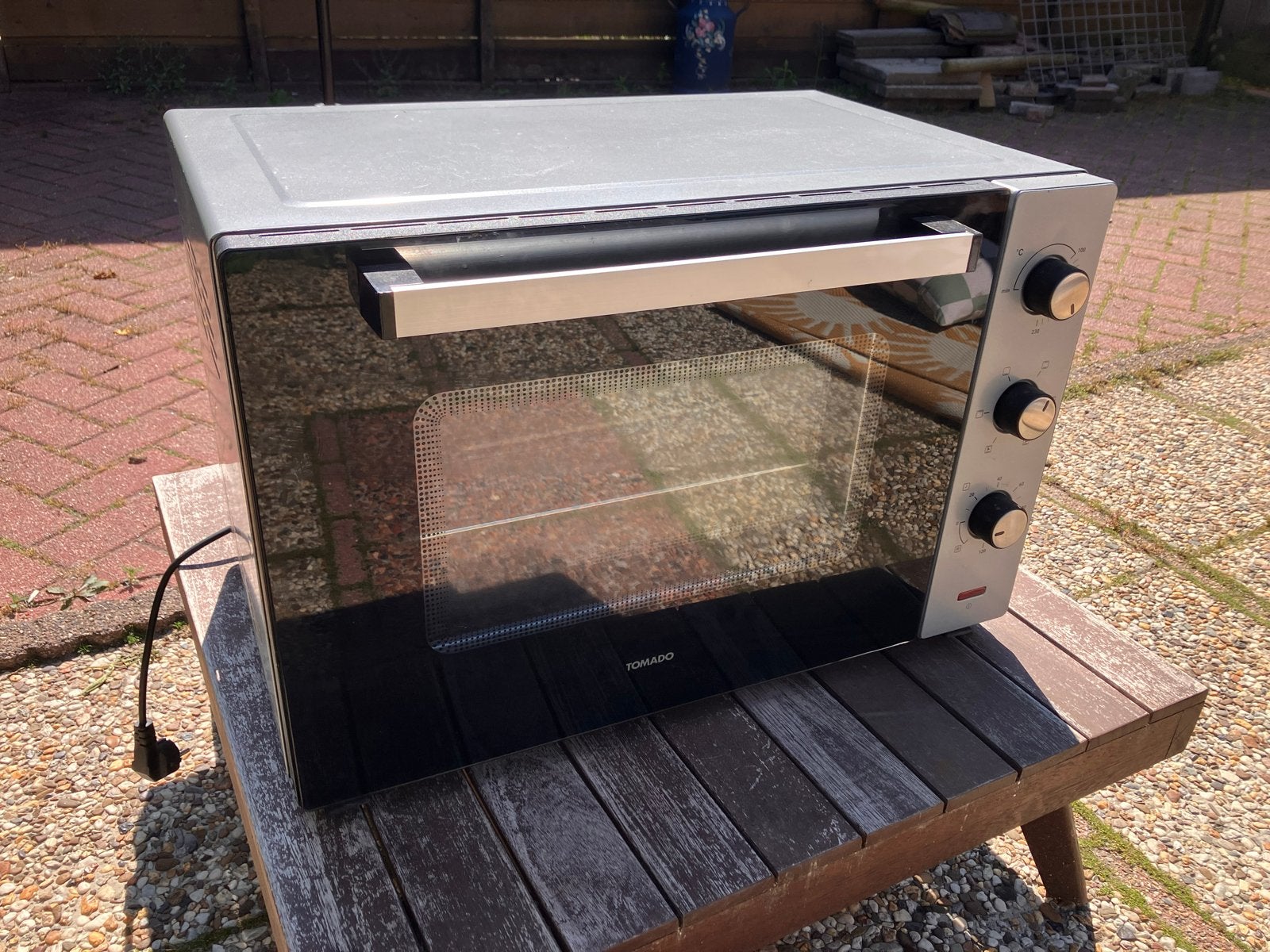 Tomado oven- Compact en Handig 60 liter TE06000S, Witgoed en Apparatuur, Ophalen, Minder dan 45 cm, Vrijstaand, Mini-oven
