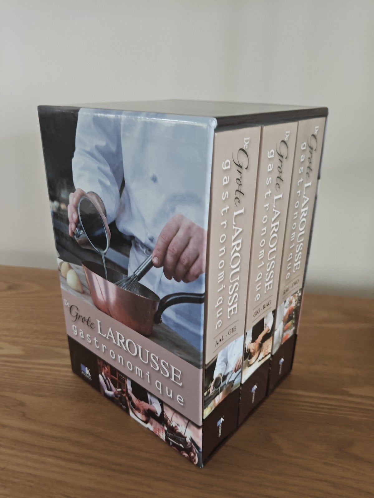 De Grote Larousse Gastronomique - Complete Set, Boeken, Kookboeken, Zo goed als nieuw, Hoofdgerechten, Frankrijk, Ophalen