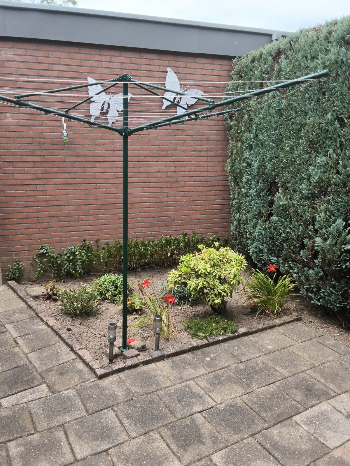 Stevige droogmolen voor buiten, inklapbaar, Ophalen, Gebruikt, Droogmolen