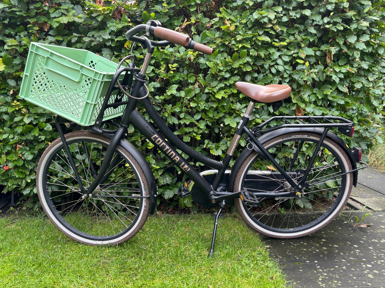 Cortina Transport M24 inch Jet Black matt, Ophalen, Terugtraprem, Versnellingen, Gebruikt