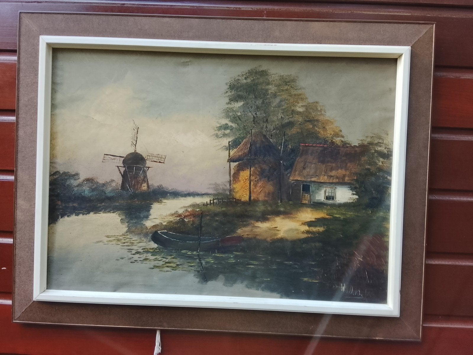Oud schilderij, Antiek en Kunst, Ophalen of Verzenden