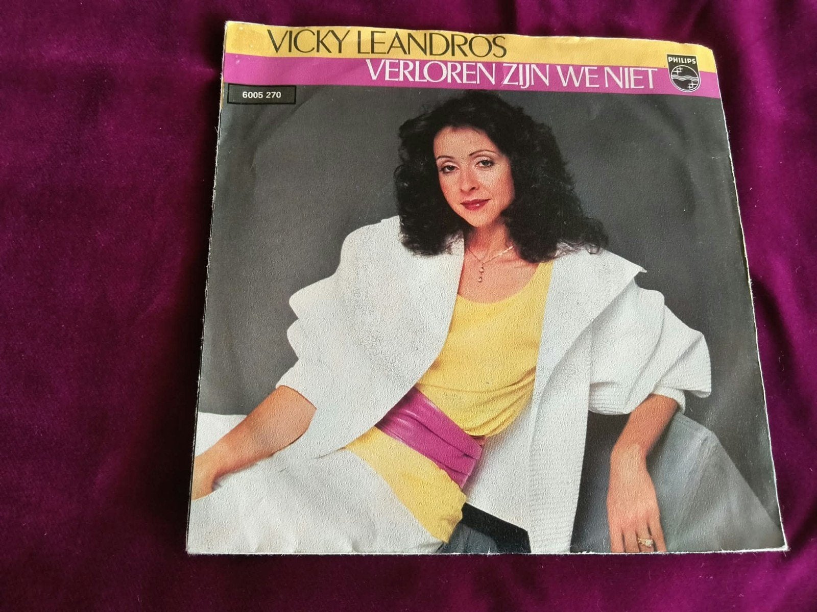 Vicky Leandros - Verloren Zijn We Niet (Single), Cd's en Dvd's, Ophalen of Verzenden, Gebruikt, Schlager, Eerste persing