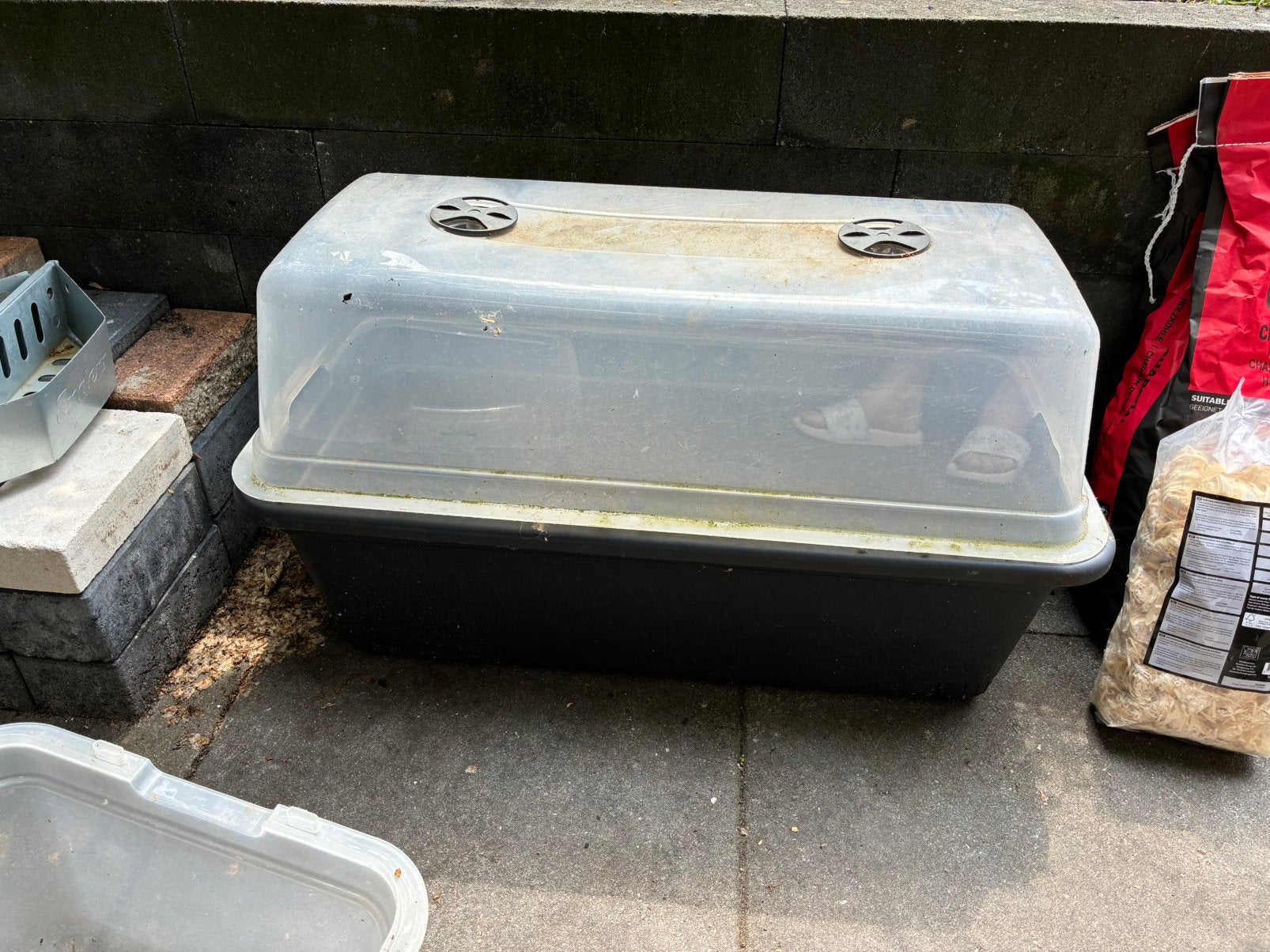 2 zaaibakken, Tuin en Terras, Ophalen, Gebruikt, Kweekbak