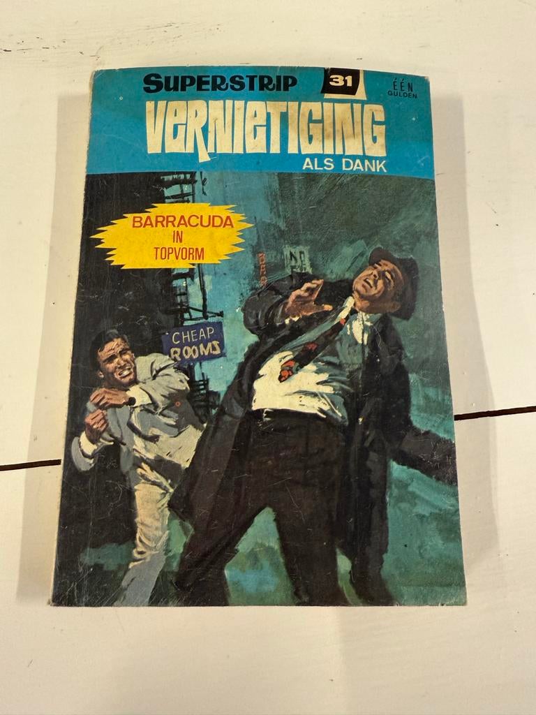 Superstrip 31: Vernietiging als Dank - Barracuda in Topvorm, Boeken, Stripboeken, Eén stripboek, Ophalen of Verzenden, Gelezen