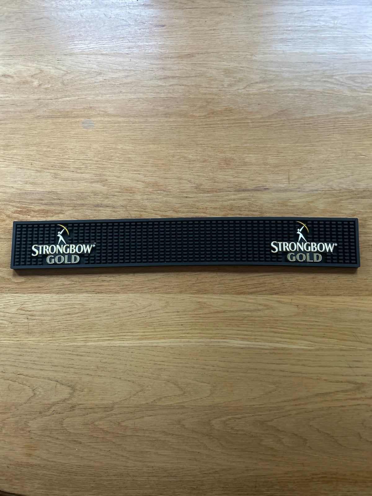 Strongbow Gold rubberen barmat, Ophalen of Verzenden, Gebruikt, Overige typen, Overige merken